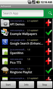 Ad-Vanish Pro 1.2. Скриншот 2