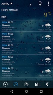 Sense V2 flip clock & weather 8.95.3. Скриншот 3