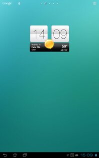 Sense V2 flip clock & weather 8.95.3. Скриншот 11
