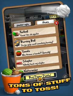 Paper Toss 2.1.1. Скриншот 9