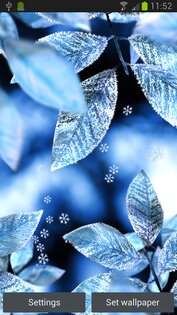 Fresh Leaves Live Wallpaper 1.8. Скриншот 8