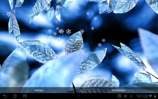 Fresh Leaves Live Wallpaper 1.8. Скриншот 15