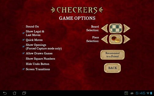 Checkers Free 2.71. Скриншот 13