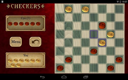 Checkers Free 2.71. Скриншот 5