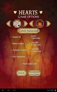 Hearts Free 1.59. Скриншот 5