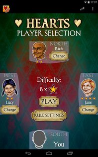 Hearts Free 1.59. Скриншот 9
