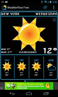 WeatherRise Free 1.8.5. Скриншот 6