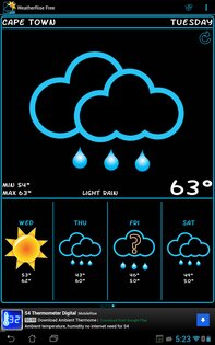 WeatherRise Free 1.8.5. Скриншот 10