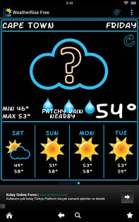 WeatherRise Free 1.8.5. Скриншот 17