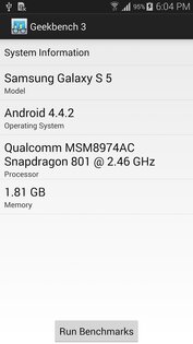 Geekbench 4 4.4.2. Скриншот 1