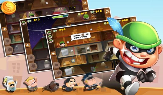 Tiny Robber Bob 1.2. Скриншот 5