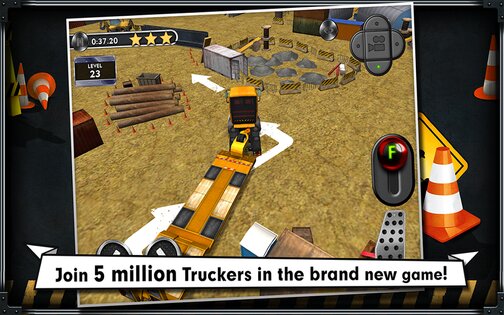 Trucker: Construction Parking Simulator 1.3. Скриншот 1