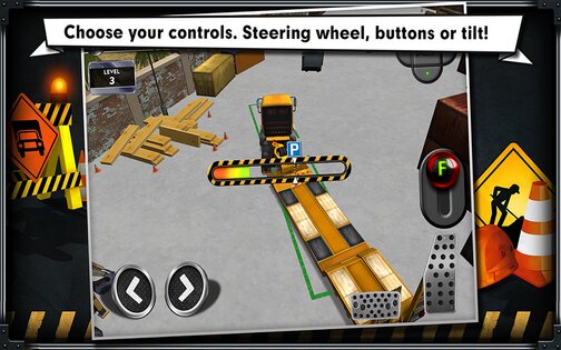 Trucker: Construction Parking Simulator 1.3. Скриншот 10