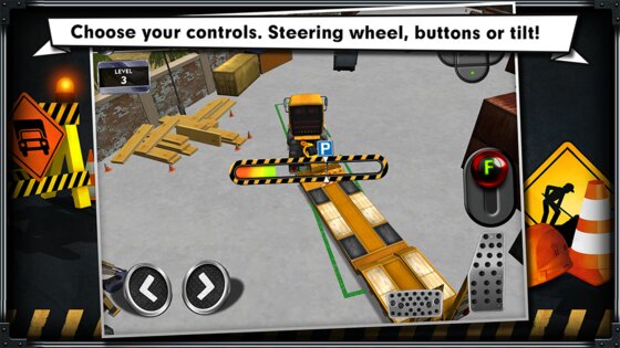 Trucker: Construction Parking Simulator 1.3. Скриншот 15