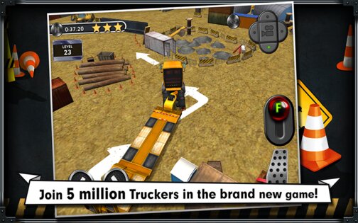 Trucker: Construction Parking Simulator 1.3. Скриншот 3