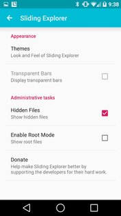 Sliding Explorer 0.5.3 Beta. Скриншот 3