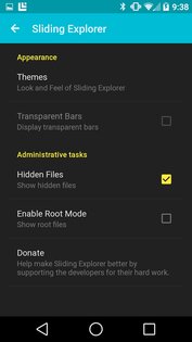 Sliding Explorer 0.5.3 Beta. Скриншот 5