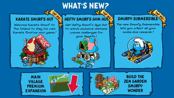 Smurfs' Village 2.88.0. Скриншот 1