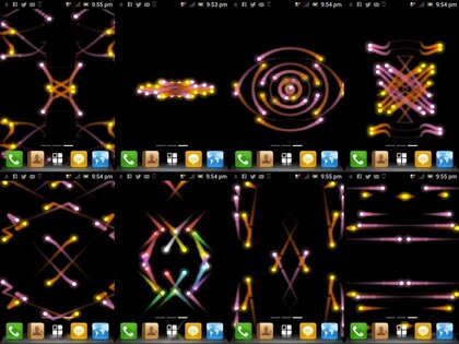 Smart Particle Live Wallpaper 1.1. Скриншот 7
