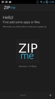 ZIPme 1.0.4. Скриншот 1