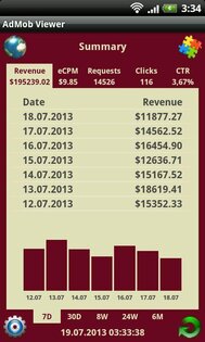 AdMob Viewer 1.0.3. Скриншот 1