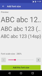 Big Font 4.00. Скриншот 4