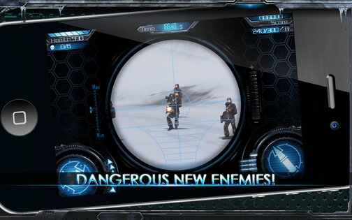 iSniper 3D Arctic Warfare 1.0.8. Скриншот 4