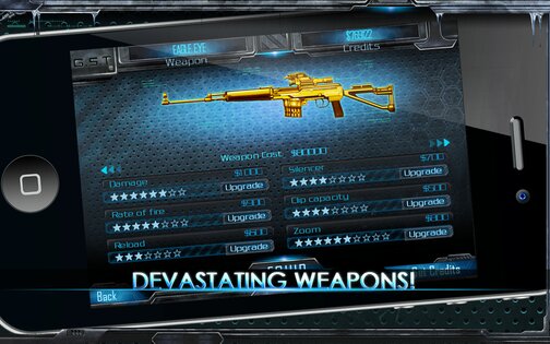 iSniper 3D Arctic Warfare 1.0.8. Скриншот 10