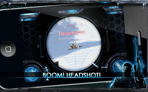 iSniper 3D Arctic Warfare 1.0.8. Скриншот 12