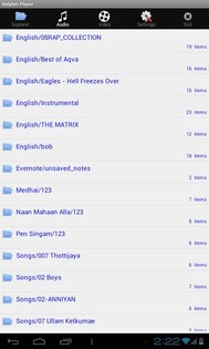 Dolphin player 2.8. Скриншот 3