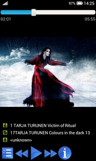 Kiss Music Player 1.0.16. Скриншот 2