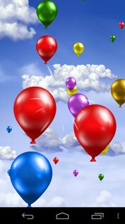 Balloons Live Wallpaper 3.2. Скриншот 2