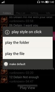 MyMusicOn Music Player 0.6.4.3. Скриншот 1