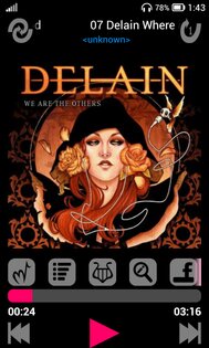 MyMusicOn Music Player 0.6.4.3. Скриншот 3