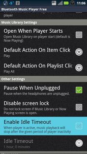 Bluetooth Music Player 2.0.3. Скриншот 5