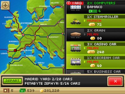 Pocket Trains 1.8.7. Скриншот 7