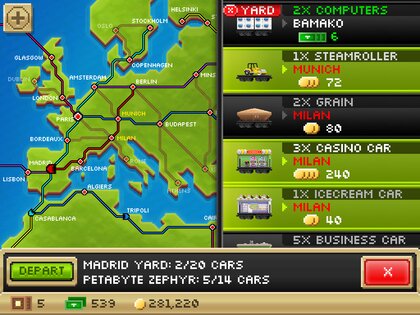Pocket Trains 1.8.7. Скриншот 12
