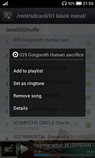 HitMusic Player 1.0.2. Скриншот 1