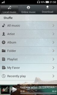 HitMusic Player 1.0.2. Скриншот 2