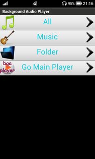 Background Audio Player 1.1.1. Скриншот 1