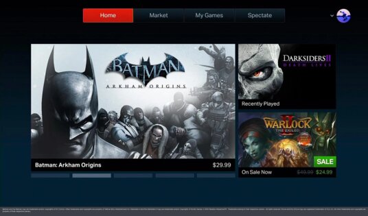 OnLive 1.4.8. Скриншот 3