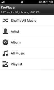 Kieplayer Lite 1.0. Скриншот 1