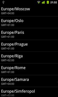 TimeZoneDB for ClockSync 1.3.3. Скриншот 2