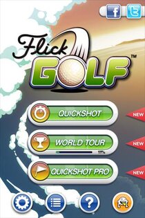 Flick Golf 3.1.0_24. Скриншот 3