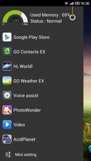 Mini Sidebar Killer 1.0. Скриншот 1