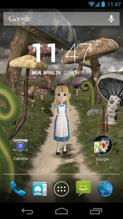 Alice in Wonderland HD живые обои 2.4.0. Скриншот 7