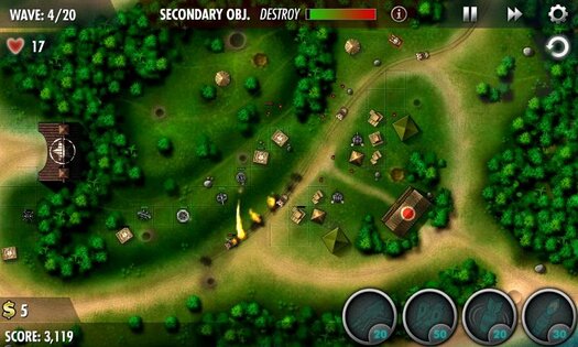 iBomber Defense Pacific 1.1.0. Скриншот 1