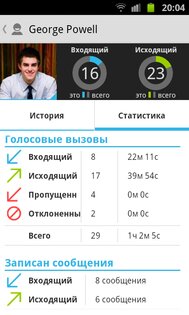 Call Log Monitor 3.1.1. Скриншот 3