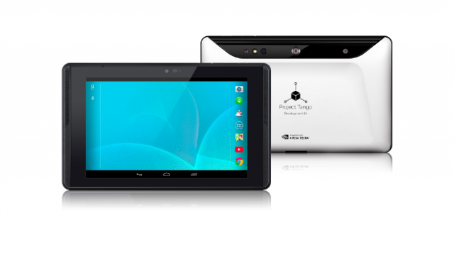 Официально представлен планшет в рамках проекта Google Project Tango
