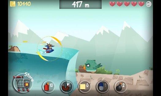 Surfing Beaver 1.0. Скриншот 2
